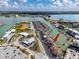 Spectacular aerial showing waterfront townhomes with boat access, close to bayous, beaches, and shopping at 159 Medallion Blvd # H, Madeira Beach, FL 33708