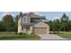 Charming two-story home featuring a two-car garage and well-maintained landscaping at 17518 Shirewood Way, Land O Lakes, FL 34638