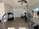 Bright exercise room featuring various cardio machines for a comprehensive workout at 1799 N Highland Ave # 32, Clearwater, FL 33755