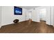 Bright bedroom with wood floors and closet, offering both comfort and functionality at 18201 Gulf Blvd # 201, Redington Shores, FL 33708