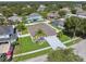 Aerial view of a landscaped home, nestled in a well-established neighborhood at 2816 Pankaw Ln, Valrico, FL 33596