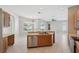 Functional kitchen with a breakfast bar and stainless steel appliances at 2816 Pankaw Ln, Valrico, FL 33596