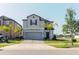 Attractive two-story house with landscaped front yard and an inviting entrance at 3047 Adams Cross Dr, Zephyrhills, FL 33540