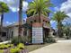 Union Park clubhouse sign features community amenities like pool, trails, grill and wifi at 33034 Sand Creek Dr, Wesley Chapel, FL 33543