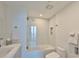 Clean and bright bathroom with a modern shower and luxurious fixtures at 3435 Bayshore Blvd # 2100P, Tampa, FL 33629