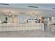 Modern kitchen with sleek countertops, bar seating, and high-end appliances at 3435 Bayshore Blvd # 2100P, Tampa, FL 33629