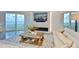 Cozy living room with floor-to-ceiling windows and waterfront views at 3435 Bayshore Blvd # 2100P, Tampa, FL 33629