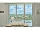Bright office space with a desk overlooking a city and treetop view at 3435 Bayshore Blvd # 2100P, Tampa, FL 33629