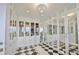 Spacious walk-in closet with mirrored doors, ample storage, and stylish flooring at 3435 Bayshore Blvd # 2100P, Tampa, FL 33629