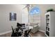 Cozy office space featuring a large window, neutral walls and ample workspace at 4769 Stoneview Cir, Oldsmar, FL 34677