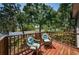 Outdoor deck with comfortable seating and lush landscaping at 6238 92Nd N Pl # 3201, Pinellas Park, FL 33782
