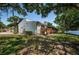Exterior view showing a private deck and attached garage at 6238 92Nd N Pl # 3201, Pinellas Park, FL 33782