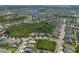 Drone image of homes located in a well-planned community with trees and waterways at 6307 Salt Creek Ave, Apollo Beach, FL 33572