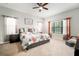 Spacious main bedroom featuring natural light, and contemporary design at 6307 Salt Creek Ave, Apollo Beach, FL 33572