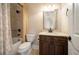 Compact bathroom features a combined tub and shower, and a vanity with storage at 6408 Bright Bay Ct, Apollo Beach, FL 33572