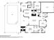 Detailed floor plan of the home, illustrating the layout of bedrooms, kitchen, living room, and outdoor spaces at 7504 Carissa, Punta Gorda, FL 33955