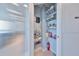 Pantry offers shelving for ample storage of food items at 777 N Ashley Dr # 3002, Tampa, FL 33602