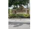 Edgewater Place community sign with decorative stone accents and lush landscaping at 8013 Savannah Sunset Ln, Tampa, FL 33615