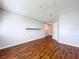 Bedroom featuring hardwood floors and neutral walls, adaptable for any style at 810 Island Walk Dr # 810, Tampa, FL 33602