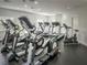 Well-equipped gym with treadmills, ellipticals, and other fitness equipment at 810 Island Walk Dr # 810, Tampa, FL 33602