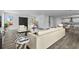 Open concept living space with modern decor and ample natural light at 3612 W Pearl Ave, Tampa, FL 33611