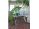 Exterior view of building showing unit number 104, small plants, and palm tree at 379 47Th N Ave # 104, St Petersburg, FL 33703
