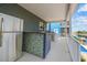 The porch offers an outdoor wet bar, enhancing entertainment possibilities at 4039 Casa Ct, Hernando Beach, FL 34607