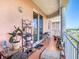 Inviting outdoor balcony space with scenic views, perfect for relaxation and enjoying the surroundings at 4516 Seagull Dr # 903, New Port Richey, FL 34652