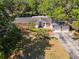 Charming brick home featuring an attached two-car garage and a well-manicured front yard at 4627 W Browning Ave, Tampa, FL 33629