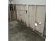Unfinished basement with concrete floor, ready for customization and new construction at 5312 Berkley Rd, New Port Richey, FL 34652