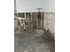 Unfinished basement with exposed framework and concrete flooring ready for renovations at 5312 Berkley Rd, New Port Richey, FL 34652