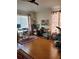 Spacious home office with hardwood floors, dual desks, and natural light at 584 52Nd N Ave, St Petersburg, FL 33703