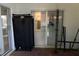 Patio area with red brick flooring and a sliding glass door into the living area at 6516 Remus Dr, New Port Richey, FL 34653