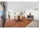 Open living room and dining area offering amazing views, hardwood floors and neutral colors at 7600 Bayshore Dr # 1206, Treasure Island, FL 33706