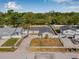 Aerial shot of the property showing the well-maintained home and spacious lot at 8335 Fountain Ave, Tampa, FL 33615
