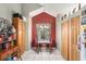 Charming dining area featuring a window with natural light, perfect for enjoying meals at 8704 Tarrington Pl, Tampa, FL 33635