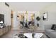 Bright living and dining area with modern furniture and decor at 9 Forbes Pl # 205, Dunedin, FL 34698