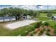 There is a volleyball court, a garden and a recreation area here at the park at 907 Golf Island Dr, Apollo Beach, FL 33572