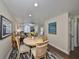 Cozy dining area with stylish furnishings and an open-concept design at 1211 Golfview Woods Dr, Sun City Center, FL 33573