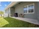 Patio featuring a peaceful outdoor seating area and fenced backyard at 14493 Promenade Pkwy, Odessa, FL 33556