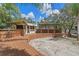 Outdoor bar area with ample space for entertaining, a service counter, and a relaxing atmosphere at 15053 Peace Blvd, Spring Hill, FL 34610
