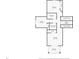 Floorplan of the second floor of the house showing the rooms and dimensions at 322 Ontario Ave, Crystal Beach, FL 34681