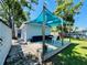Cozy backyard space with a furnished deck, perfect for outdoor relaxation and entertaining at 3498 13Th S Ave, St Petersburg, FL 33711