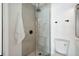 Bright bathroom with glass-enclosed shower at 4675 26Th N Ave, St Petersburg, FL 33713