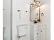 Bright bathroom with modern vanity, and lighting at 4675 26Th N Ave, St Petersburg, FL 33713