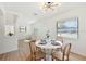 Bright dining area with views to open concept kitchen and sitting area with lots of natural light at 4675 26Th N Ave, St Petersburg, FL 33713