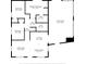 Detailed floor plan highlighting the layout of the bedrooms, bathrooms, kitchen, and living areas at 4675 26Th N Ave, St Petersburg, FL 33713