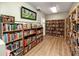 Cozy community library filled with a wide selection of books for reading and enjoyment at 5915 18Th N St # 11, St Petersburg, FL 33714