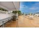 Enjoy outdoor cooking with a grill and seating in the outdoor entertainment area at 5915 18Th N St # 11, St Petersburg, FL 33714