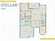 Stellar 92600 floorplan showing layout of bedrooms, kitchen, bathrooms, and living spaces at 5958 Talon Preserve Dr, Nokomis, FL 34275